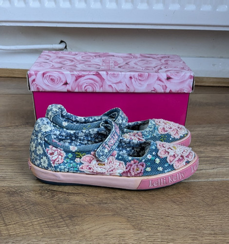 Scarpe vintage lelli kelly blu - vintage,